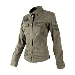 SUV Overshirt Damen - grün