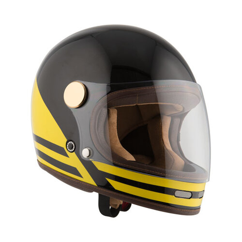 By City Roadster II helm - geel / zwart