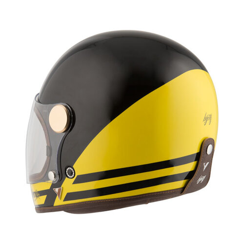 By City Roadster II helm - geel / zwart