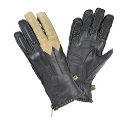 Gants Winter Skin - noir / crème