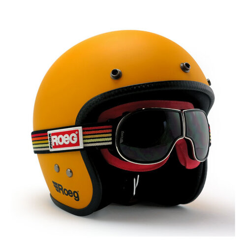 Jett Helmet Sunset Yellow Matte (Select size)