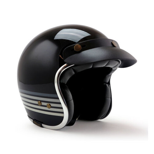 Jettson Graphite Sky Helmet Gloss Black