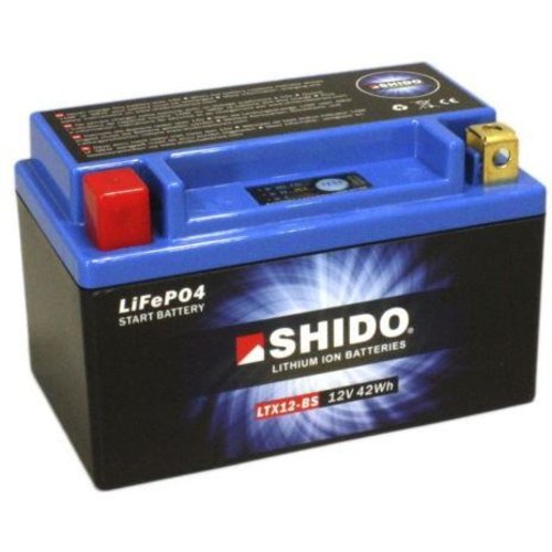 Shido LTX12-BS Lithium Ion Accu