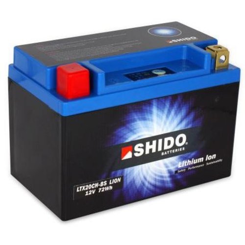 Shido LTX20CH-BS Lithium Ion Accu