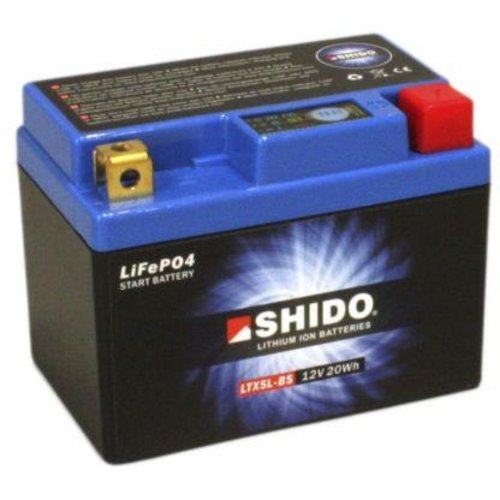Shido LTX5L-BS Lithium Ion Accu