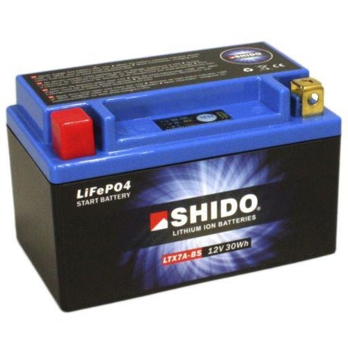 Shido LTX7A-BS Lithium Ion Battery