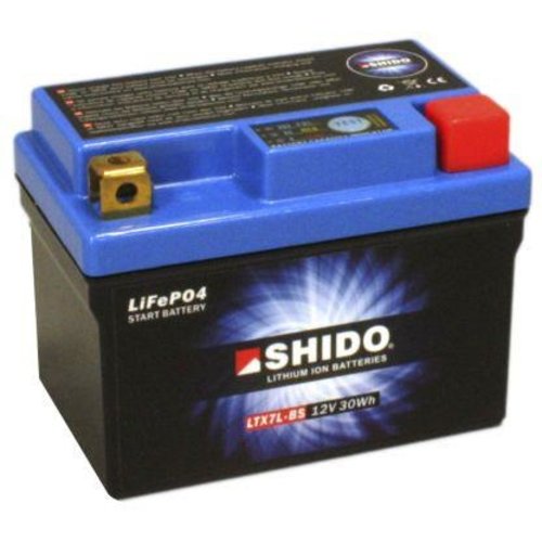 Shido LTX7L-BS Lithium Ion Accu