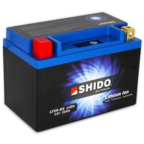 Shido LTX9-BS Lithium Ion Accu