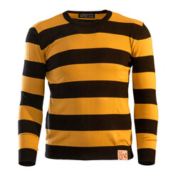 Maglione Outlaw | Nero/giallo