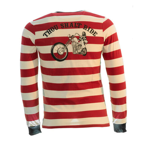 13 1/2 TSR LONGSLEEVE RED/WHITE