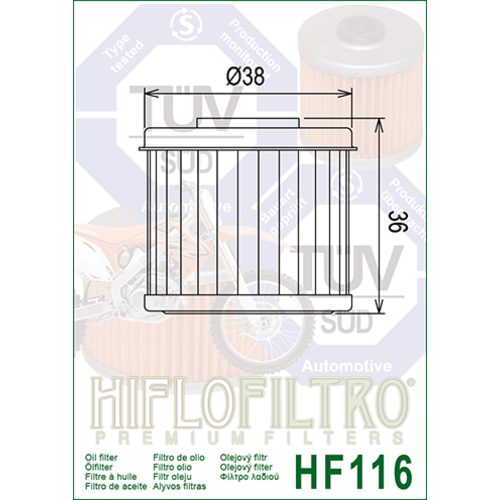 Hiflo Ölfilter HF116