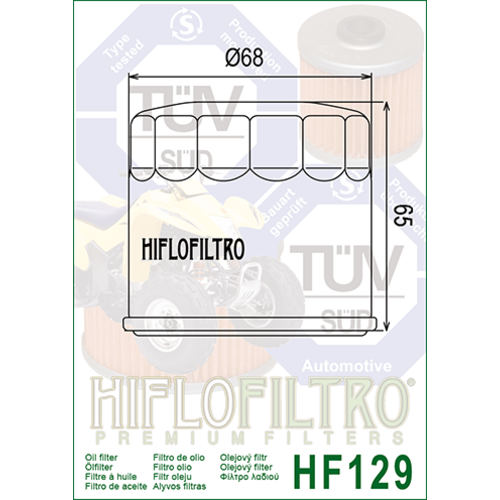 Hiflo Oil Filter HF129