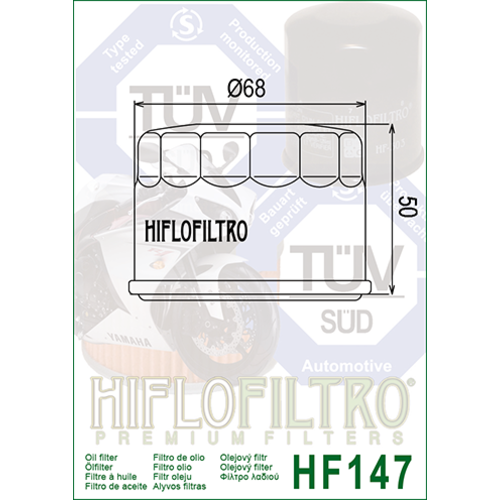Hiflo Oil Filter HF147