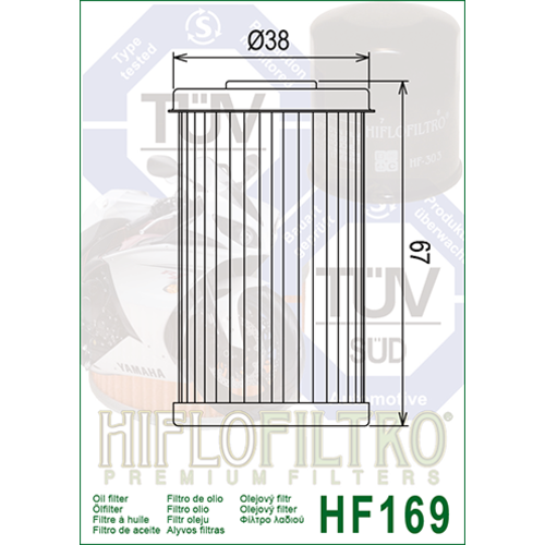Hiflo Oil Filter HF169