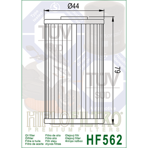 Hiflo Oil Filter HF562