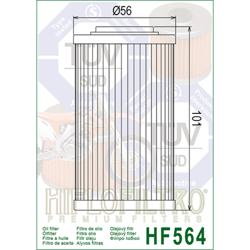 Hiflo Oil Filter HF564