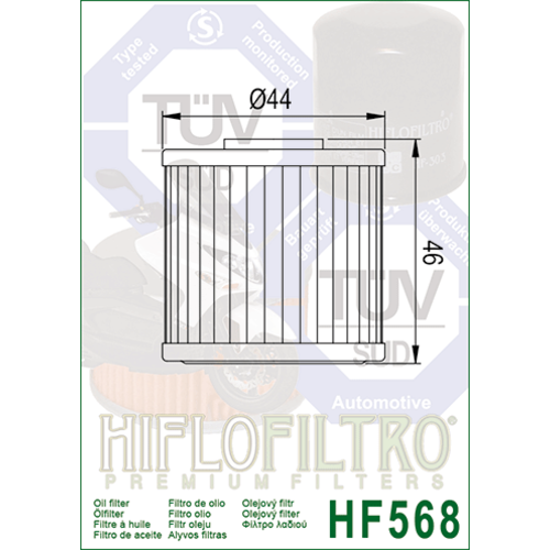 Hiflo Oliefilter HF568