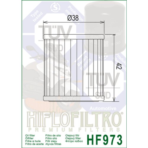 Hiflo Oliefilter HF973