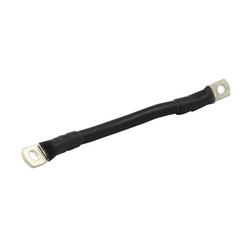 Universal battery cable 7" long, black