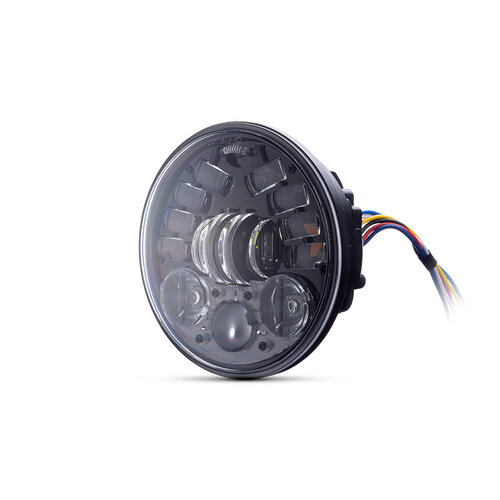 5,75" integrierter LED-Scheinwerfer + Blinker + Tagfahrlicht insert