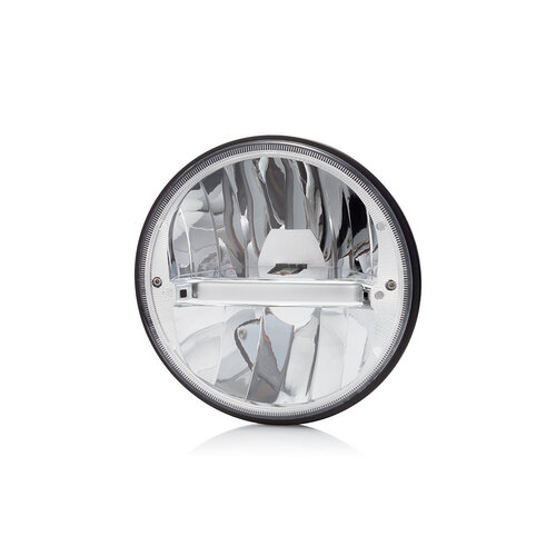 Insert de phare à DEL de type réflecteur classique chromé de 7 po