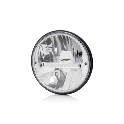 Insert de phare à DEL de type réflecteur classique chromé de 7 po