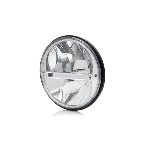 Insert de phare à DEL de type réflecteur classique chromé de 7 po
