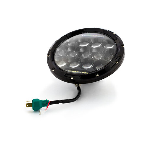 Phare LED Multi Projecteur 7" Noir + Insert DRL - 75w