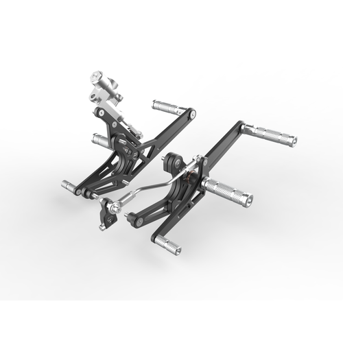 Footpegs passenger kit (Choose Color)