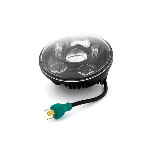 5,75" Zwarte LED-Koplamp met Zes Projectoren - 45w