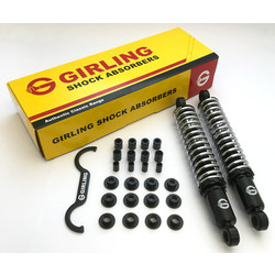 Shock Absorbers- Open Chromed Springs (Choose Variant)