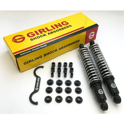 Shock Absorbers- Open Chromed Springs (Choose Variant)
