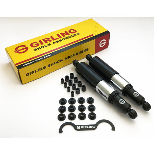 Stoßdämpfer - Ummantelte Pulverbeschichtung Schwarz (Variante Wählen)