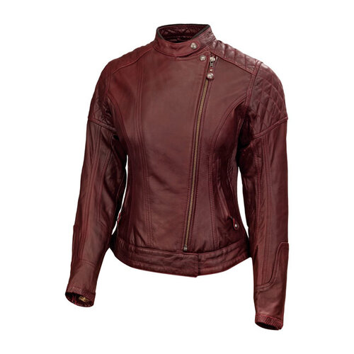 Roland Sands Riot Jacket pour Femme - Sang-de-bœuf