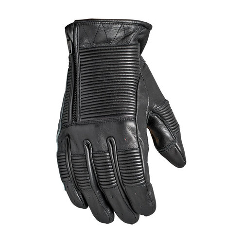 Roland Sands Bronzo Lederhandschuhe - Schwarz