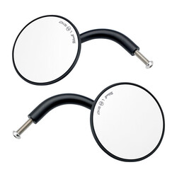 Utility Round Mirror Short Stem Ece Approved (Choose Variant)