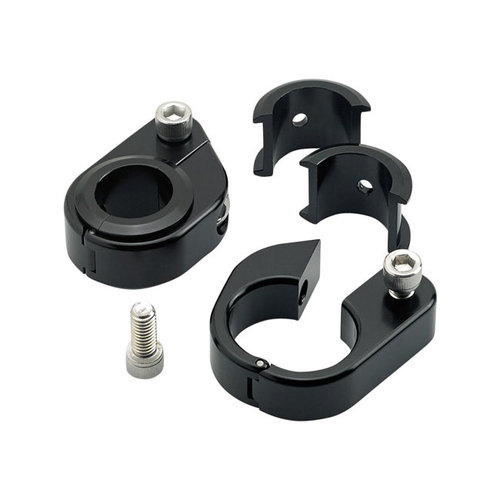 Biltwell Straight Over Sized Speed Clamps – Black