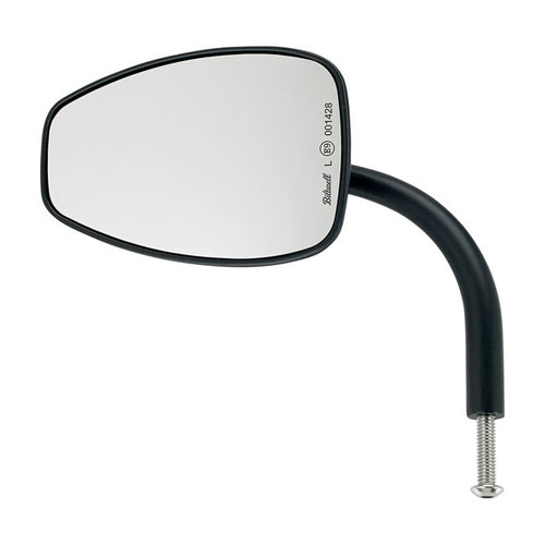 Biltwell Utility Teardrop Mirror Ece Approved-Black