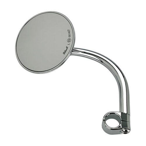 Biltwell Runder Utility-Spiegel mit Ece-Zulassung 22MM (7/8") - (Farbe Wählen)