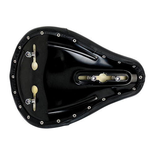 Biltwell Midline Solo Zadel - Zwart Glad