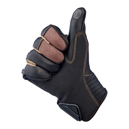 Biltwell Bridgeport Gloves - Chocolate/Black