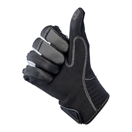 Biltwell Bridgeport Gloves – Gray/Black