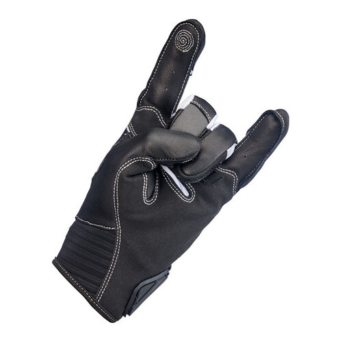 Biltwell Bridgeport Gloves – Gray/Black