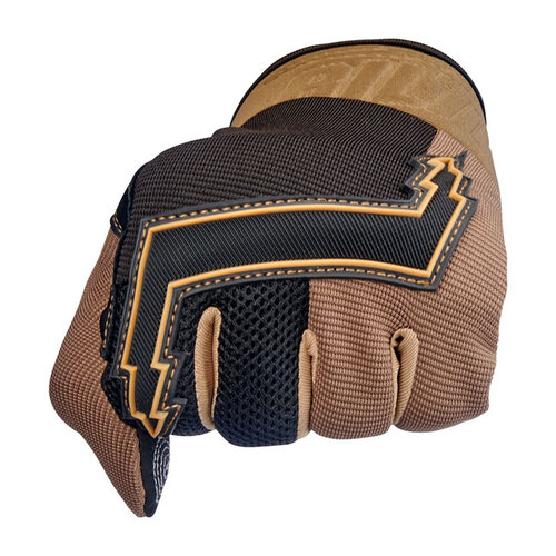 Biltwell Baja Gants - Chocolat/Noir