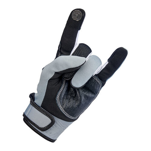 Biltwell Baja Gants - Gris/Noir