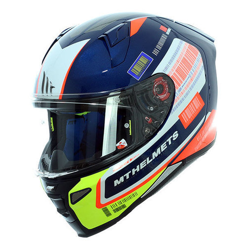 MT Helmets Helm Revenge 2 RS Blue- (Choose Size)