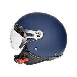 Helm Soul Retro Mat - Marineblauw