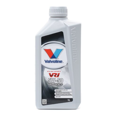 Valvoline 5W50 VR1 Racing 4T Oil 1Ltr