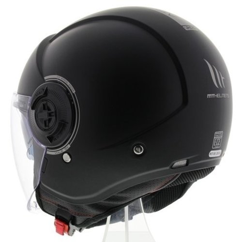 MT Helmets Helmjet Viale SV Mat Zwart-(Kies Maat)