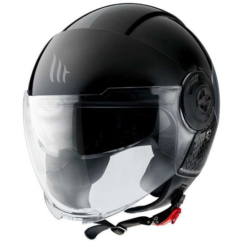MT Helmets Helmet jet Viale SV Matt Black-(Choose Size)